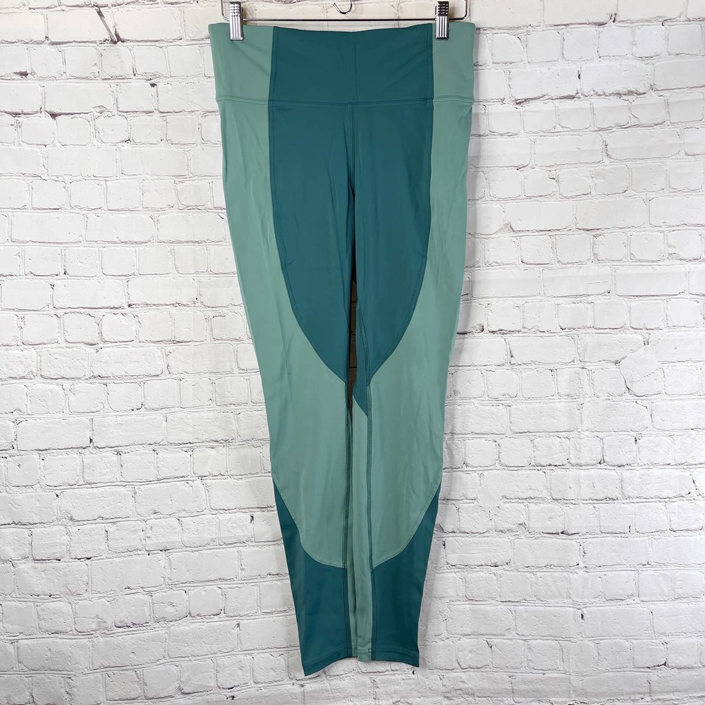 LULULEMON Green Jasper Pine Wake & Train Tight 10